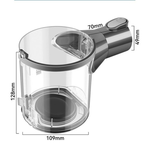 Pièces de rechange pour bac à poussière d'aspirateur Dyson V6/DC58/DC59, spécifications : interface B SH81021938-07